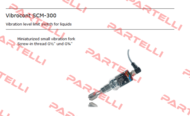 111000074 Type Vibrocont SCM 300 K 2 GA 01 S ACS CONTSYS