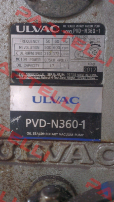 PVD-N360-1(OEM)  ULVAC