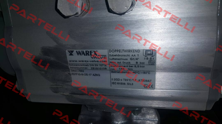 AT 150. DR  Warex Valve