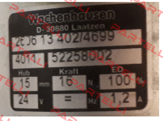 2606 13 402/4699 Wachenhausen