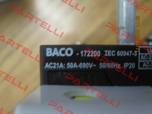 P/N: 41384, Type: BACO 172200 Baco Controls