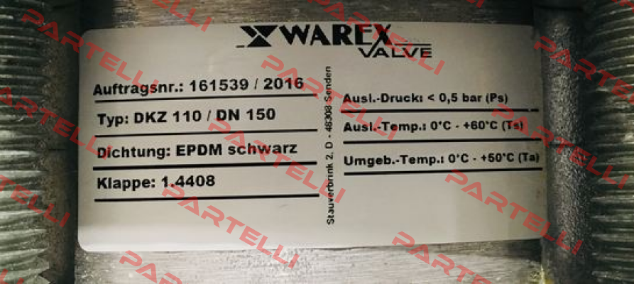 5125.APS Warex Valve