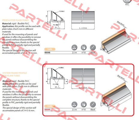 40048  obsolete/replacement 40049 System Plast