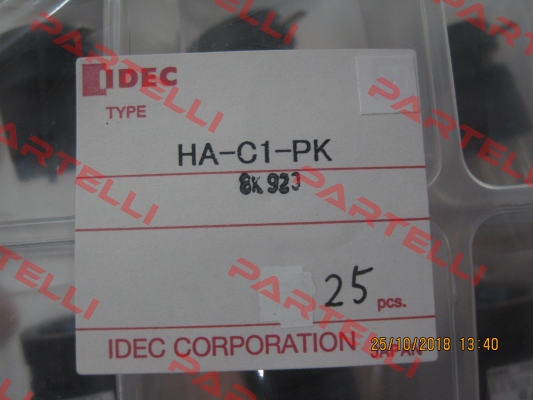 P/N: 208748 Type: HA-C1 (pack x25)  Idec