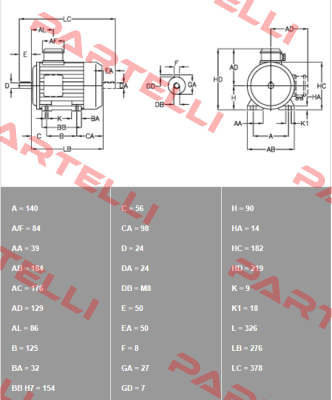 THE90 LA-4 Icme Motor