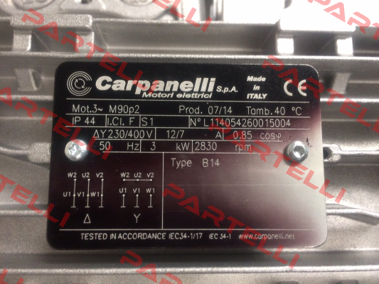 M90 P2 B34 SPECIAL Carpanelli