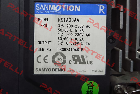 RS1A03 Sanyo Denki