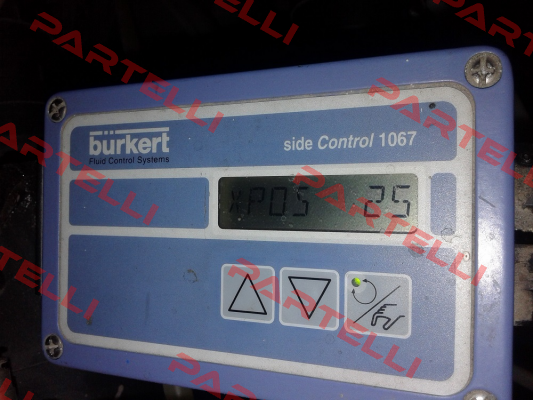 side Control 1067, SN:52102, Nr:00642292 - should be ordered a new position measuring system, please provide ordering code of the valve on which the controller is installed Burkert