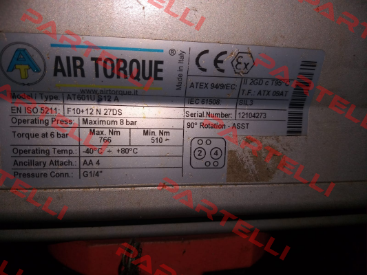 SC01200-6UF10F1227AZ Air Torque