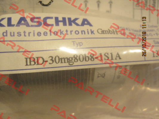 P/N: 131709 Type: IBD-30MG80B8-1S1A Klaschka