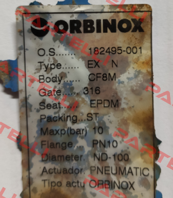 O.S. 182495-001, Type EX N Orbinox