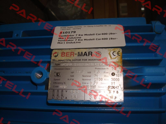 BM132V2.CAR400 Ber-Mar Motors