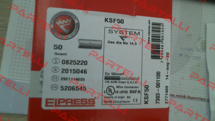 KSF50 (pack x50) Elpress