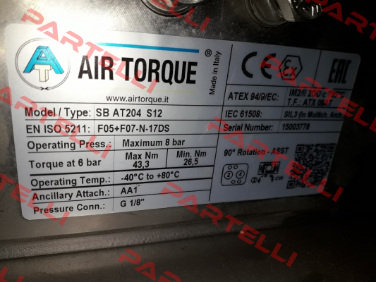 SC00060-6UF05F0711AZN Air Torque