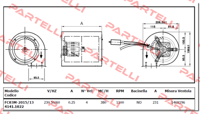 4141.1022 – FC83M 2015/13 Euro Motors Italia