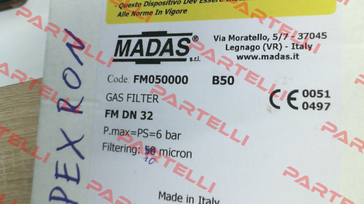 FM050000 B10 Madas