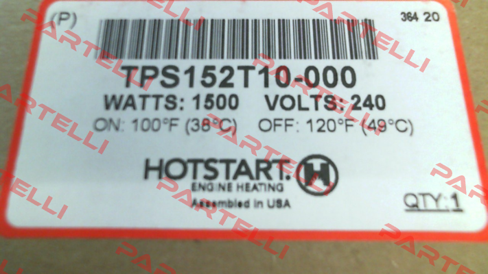 TPS152T10-000 Hotstart