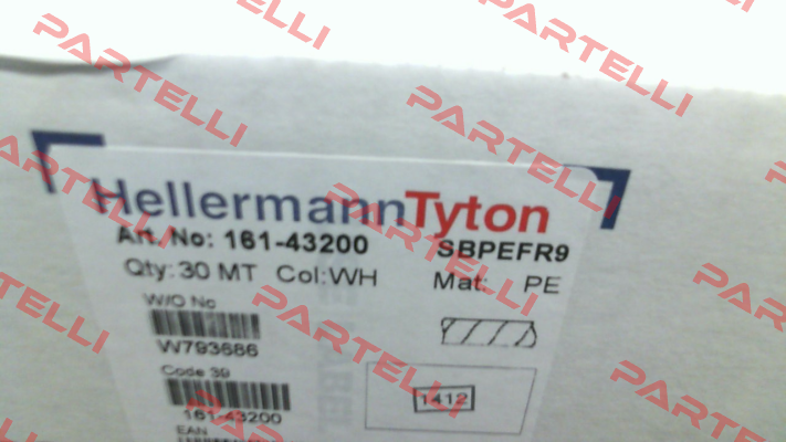 p/n: 161-43200; Type: SBPEFR9 Hellermann Tyton