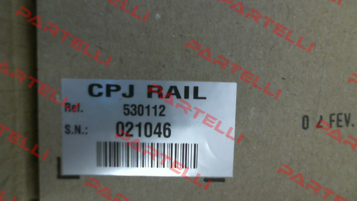 P/N: 530112, Type: CPJ RAIL DIN Scaime