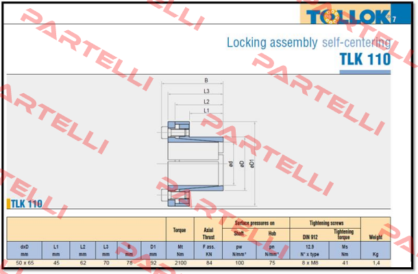 T110050X065 Tollok