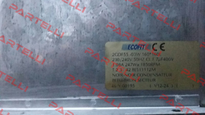 2GDF55-03W 160*160L Ecofit