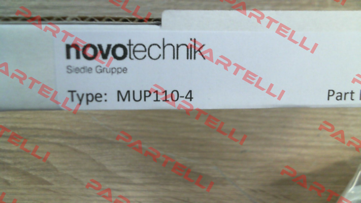 Type: MUP-110-4 Novotechnik