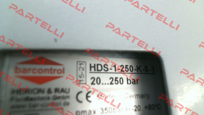 HDS-1-250-K-5-1 (Artikel: 1201264) Barcontrol