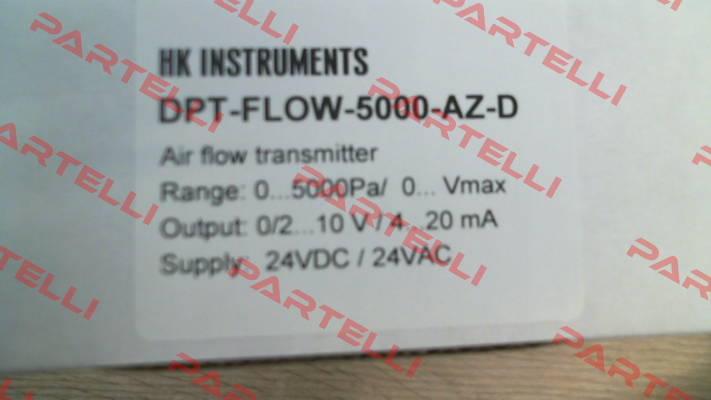 DPT Flow-5000-AZ-D HK INSTRUMENTS