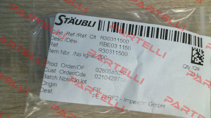 RBE03.1150 Staubli