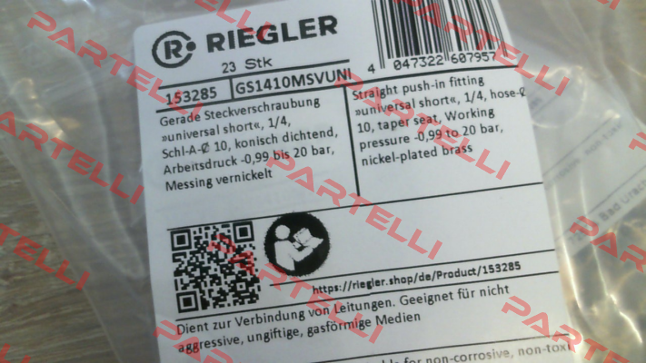 GS1410MSVUNI Riegler