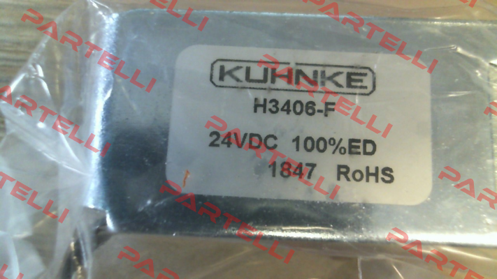 H 3406-F-24VDC 100% ED Kuhnke