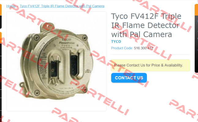 FV412F  Tyco Fire