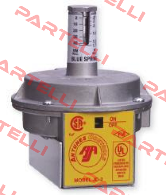 801111303 / JD-2 Red - 0.1 to 24" WC ANTUNES CONTROLS