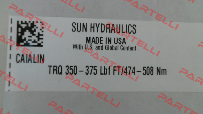 CAIA-LIN Sun Hydraulics