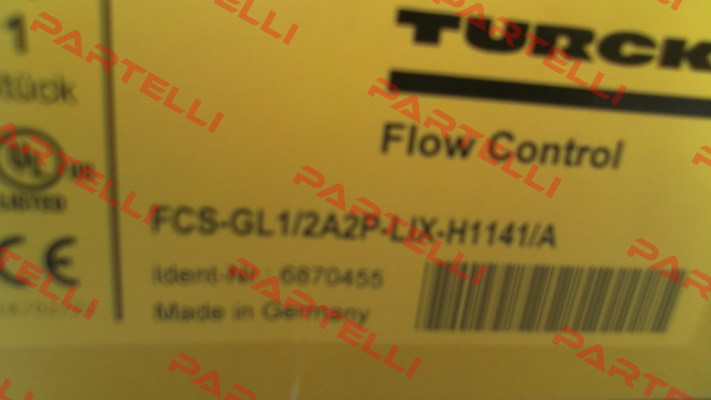 p/n: 6870455, Type: FCS-GL1/2A2P-LIX-H1141/A Turck