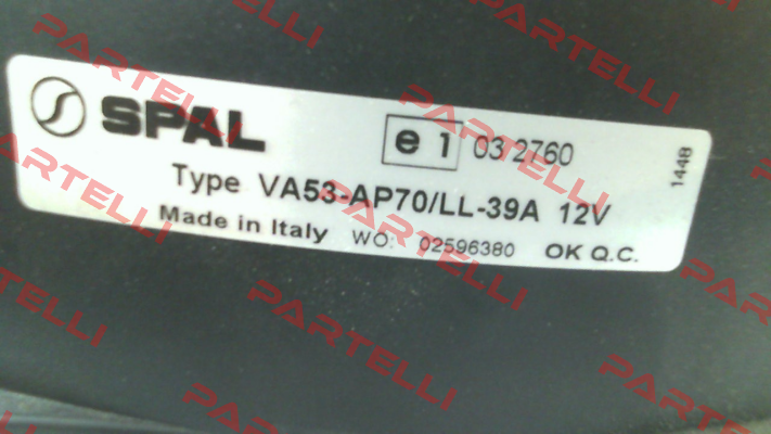 VA53-AP70/LL-39A SPAL