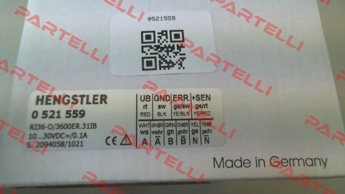 p/n: 0521559, Type: RI36-O/ 3600ER.31IB Hengstler