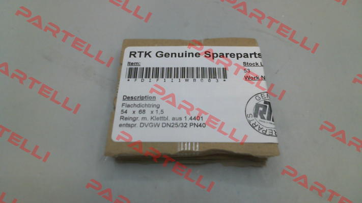 DN 25/32 PN40 RTK Regeltechnik