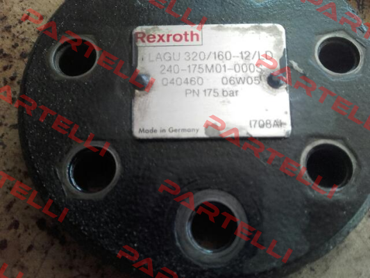 Repair kit for LAGU 320/160-12/LD  240-175M01-000S  Rexroth