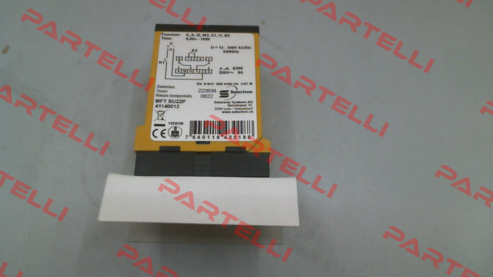 MFT SU22P 12-240 VAC/DC Selectron