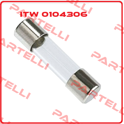 P/N: 0104306, Type: 5X20F STD 6,3A 250V Italweber