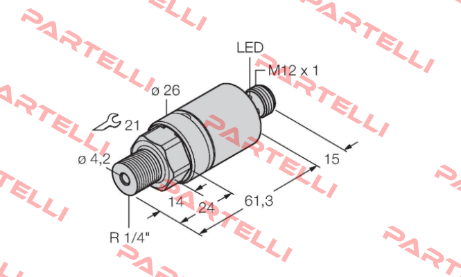 PC001R-210-2UPN8X-H1141 Turck