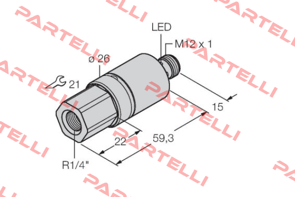 PC003V-211-2UPN8X-H1141 Turck