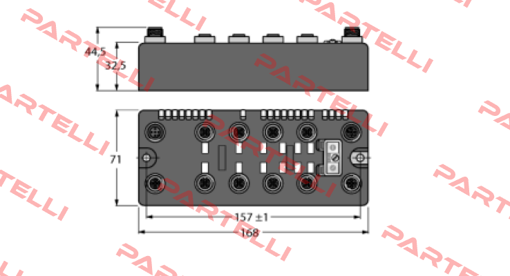 BLCDP-8M12LT-8DI-PD-4DO-2A-P Turck