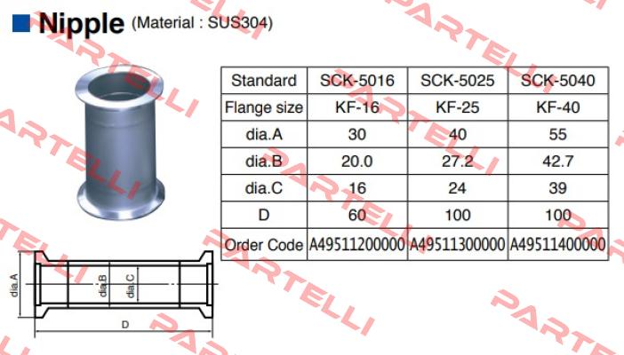 SCK-5025 ULVAC