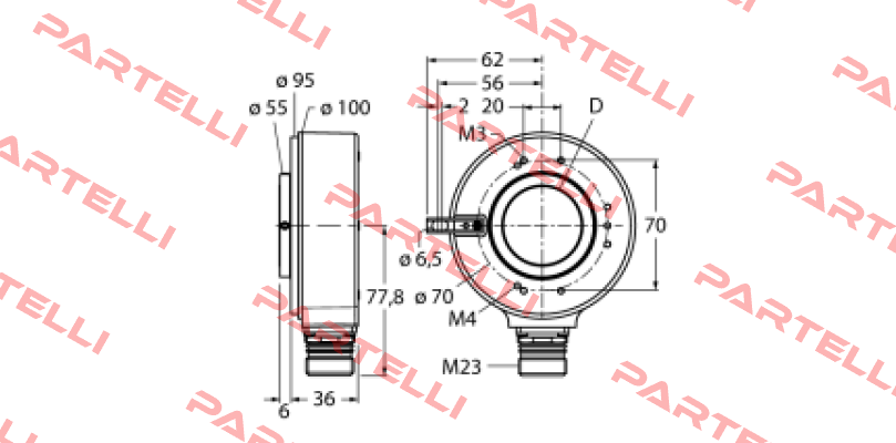 RI-42H30S4-2B1024-12M23 Turck