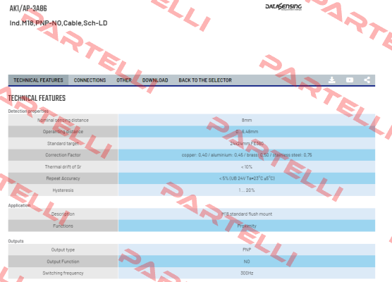 AK1/AP-3A86 Micro Detectors / Diell