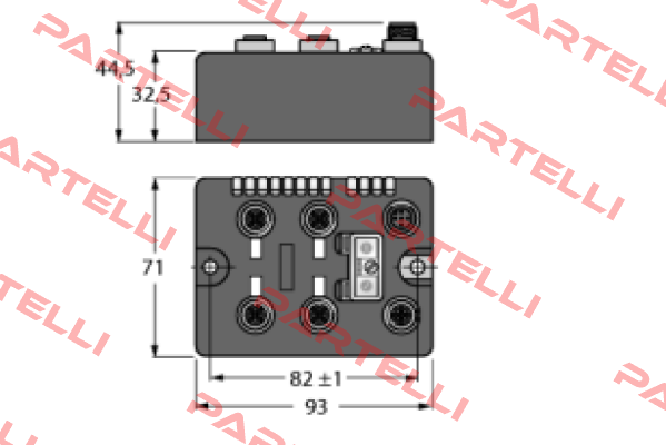 BLCDN-4M12S-4AI-VI Turck