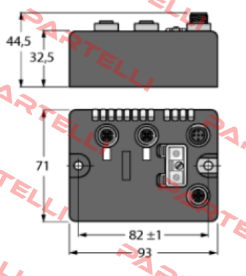 BLCDN-2M12S-2AI-PT Turck