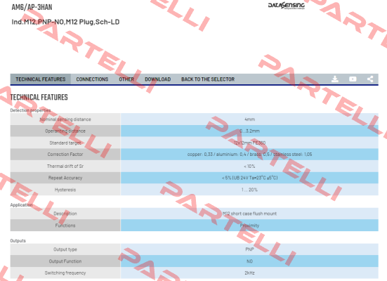 AM6/AP-3HAN Micro Detectors / Diell